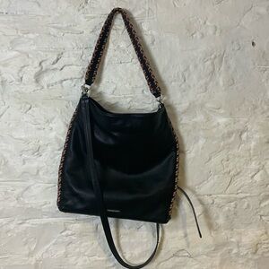 SALE Rebecca Minkoff small Rebel Boho Leather Tote 12 x 11
